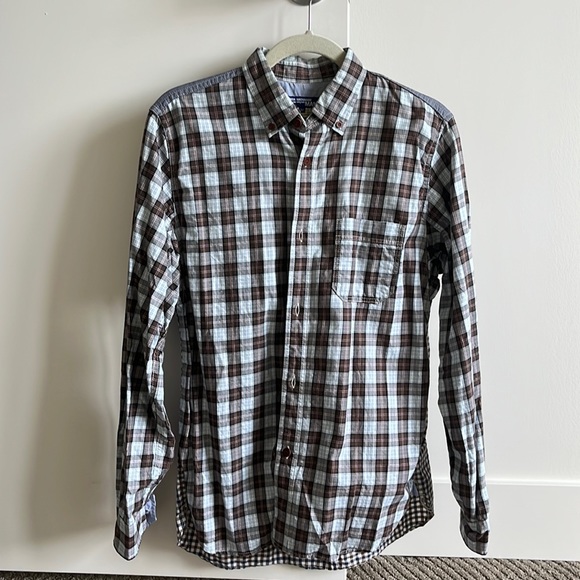 Mens Comme des Garçon Junya Watanabe Man plaid shirt size M used condition